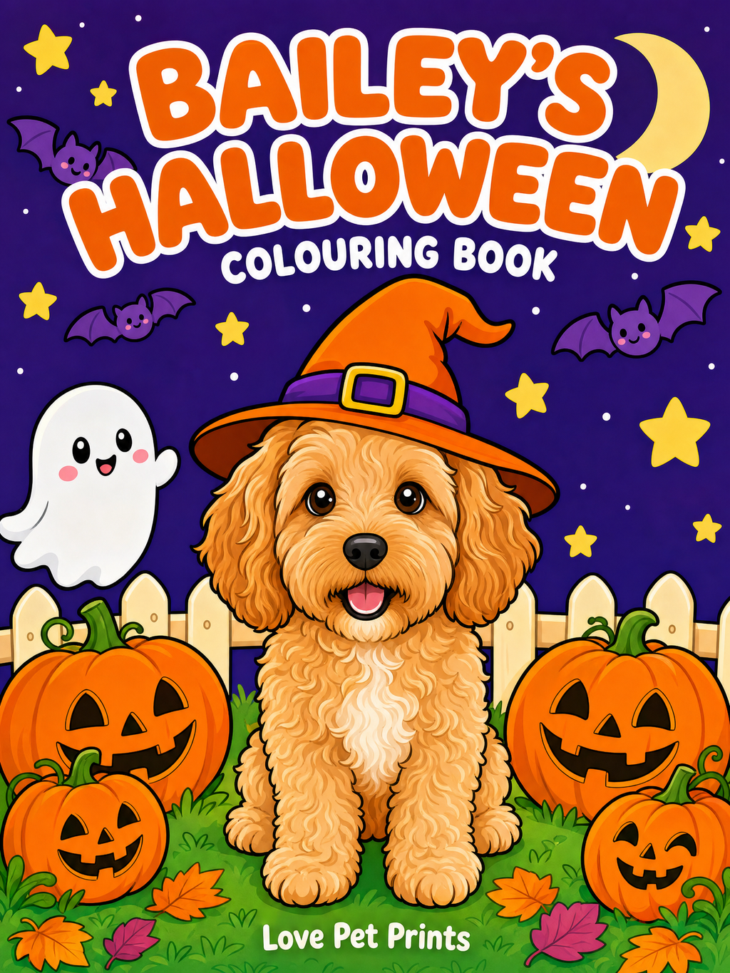 Bailey's Halloween Colouring Book